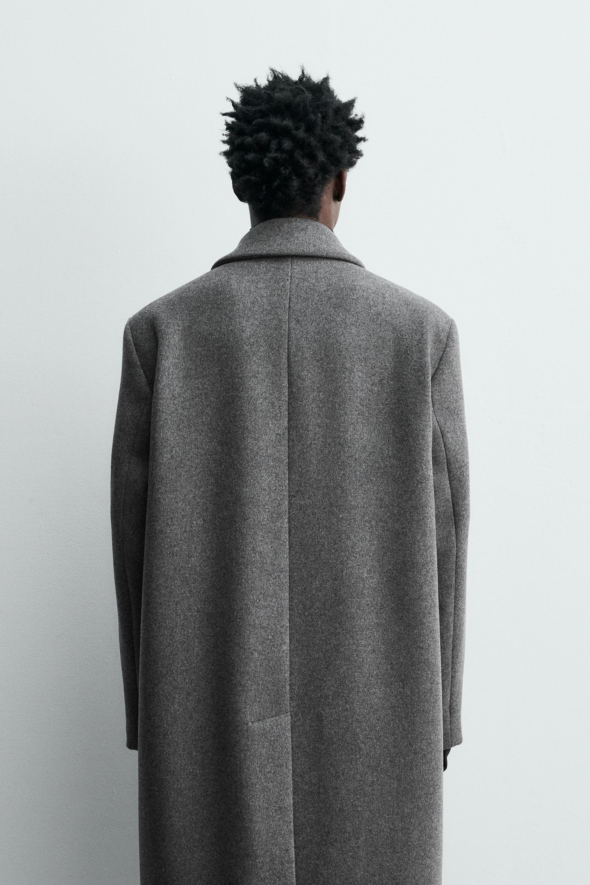 MANTEAU MÉLANGE LAINE MANTECO®